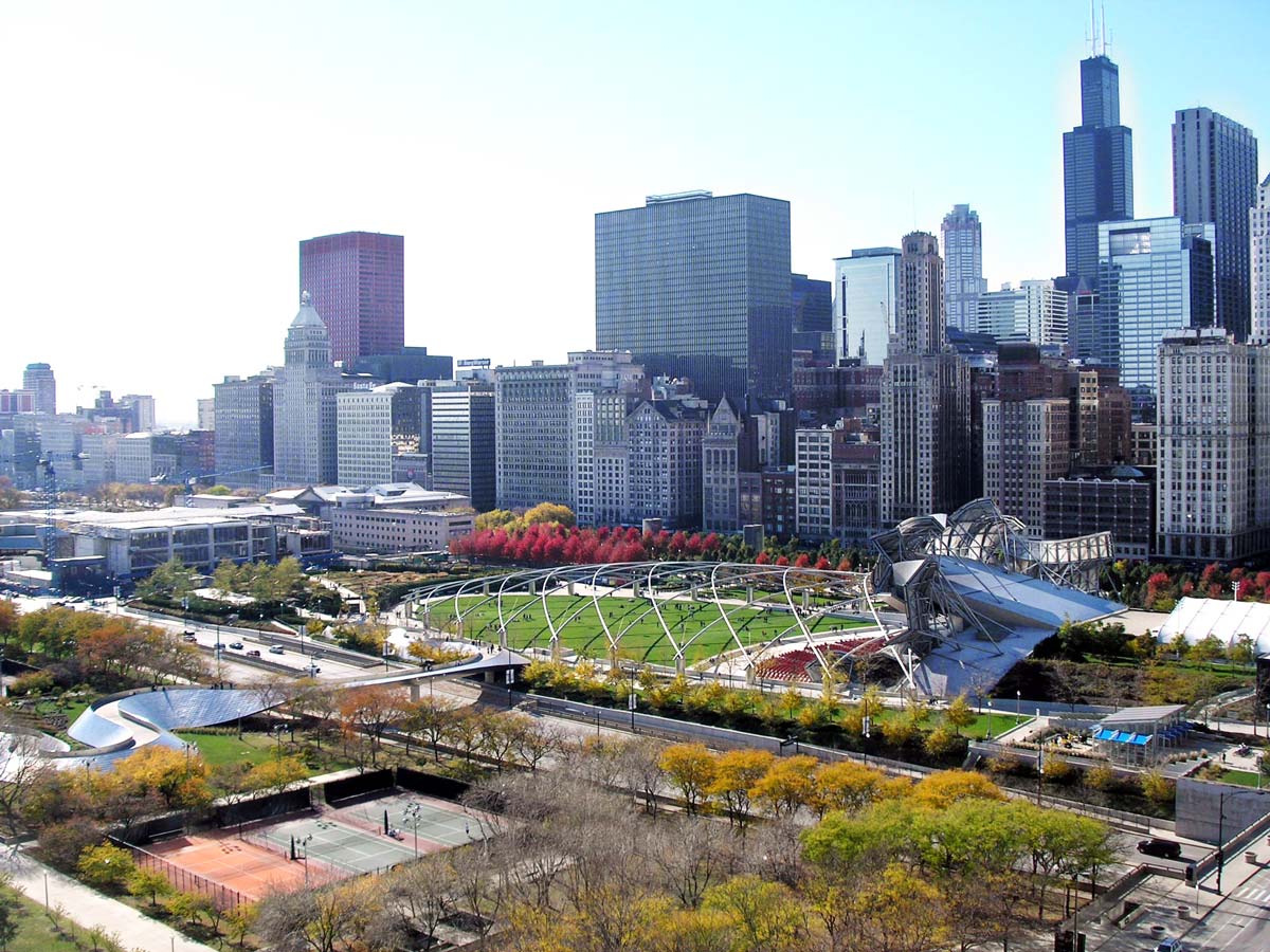 Essex view of the Chicago skyline