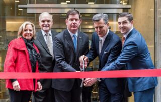 Ribbon Cutting at Godfrey Boston Grand Opening