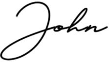 John's signature